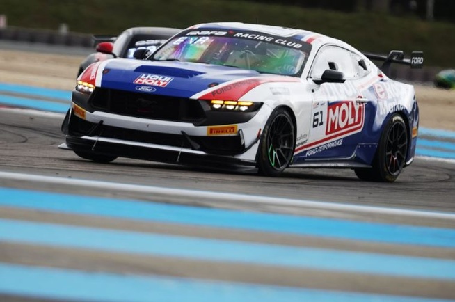 La Mustang montre son potentiel (Photo SRO/ JEP) La Mustang montre son potentiel (Photo SRO/ JEP)