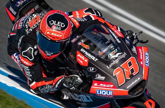 Manuel Gonzalez gagne et devient leader de la Moto2 (Photo R.Lekl) Manuel Gonzalez gagne et devient leader de la Moto2 (Photo R.Lekl)