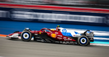 Les Ferrari à la peine © Ferrari