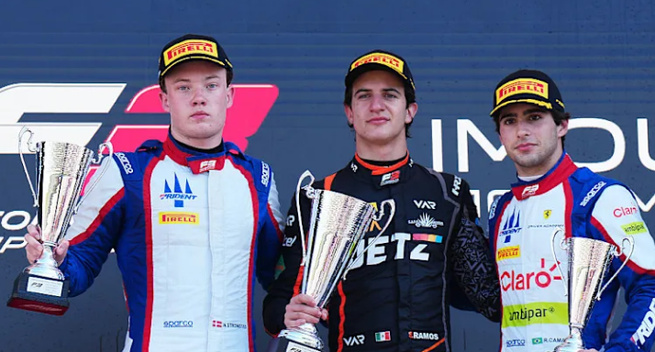 Le podium © FIA F3
