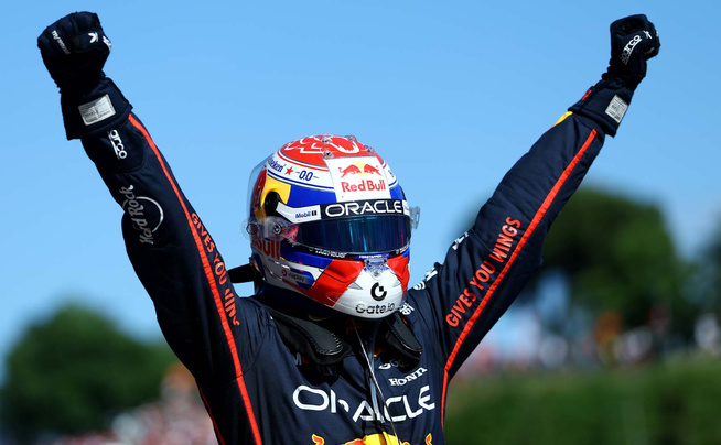 Verstappen a frappé fort à Imola © RedBull Media Verstappen a frappé fort à Imola © RedBull Media