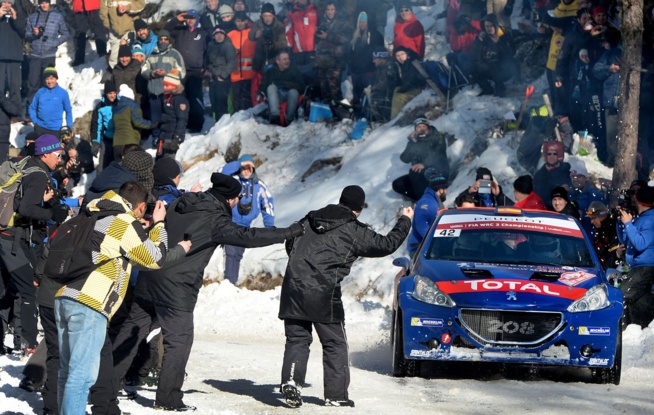 WRC : Peugeot Rally Academy au Monté-Carlo