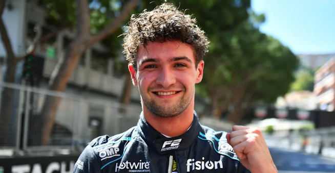 Crawford vainqueur d’une course tronquée © FIA F2 Crawford vainqueur d’une course tronquée © FIA F2