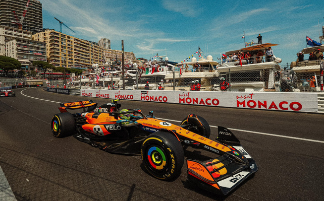 Norris tire le gros lot © McLaren F1 Norris tire le gros lot © McLaren F1