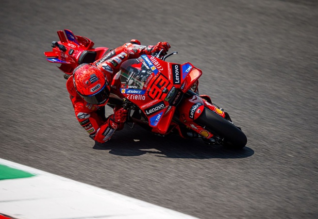 Marc Marquez impitoyable gagne à nouveau (Photo Ducati) Marc Marquez impitoyable gagne à nouveau (Photo Ducati)