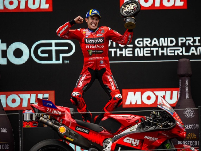 MotoGp 2025 : Grand-Prix des Pays-Bas pour Marc Marquez