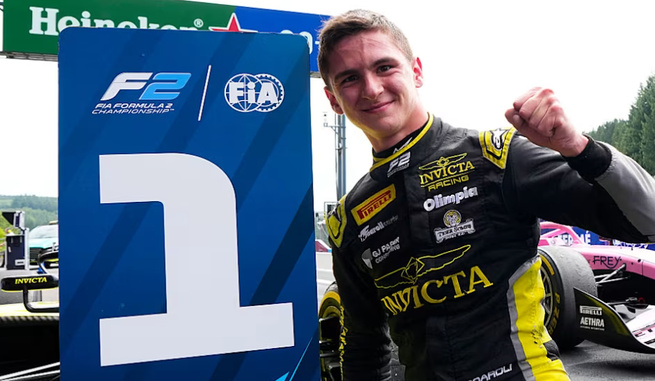 Fornaroli augmente son avance au Championnat © FIA F2 Fornaroli augmente son avance au Championnat © FIA F2