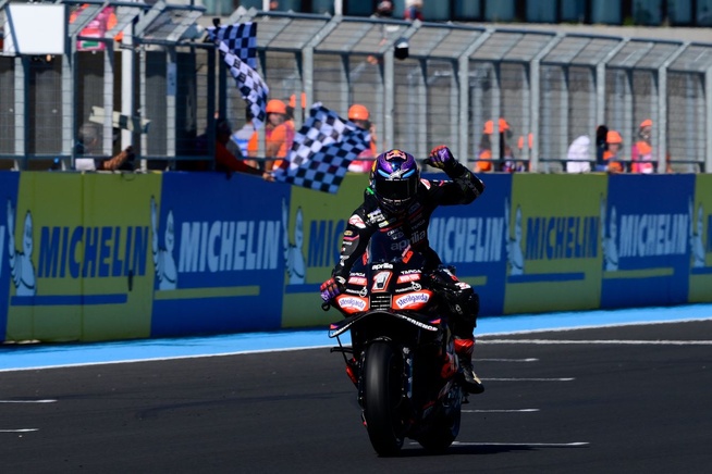 Jorge Martin réalise sa première course convaincante (Gold&Goose Red Bull Content pool) Jorge Martin réalise sa première course convaincante (Gold&Goose Red Bull Content pool)