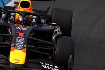 Verstappen sur le podium devant son public © RedBull F1