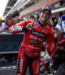 C'est rare mais Marc Marquez est battu (Photo Ducati)