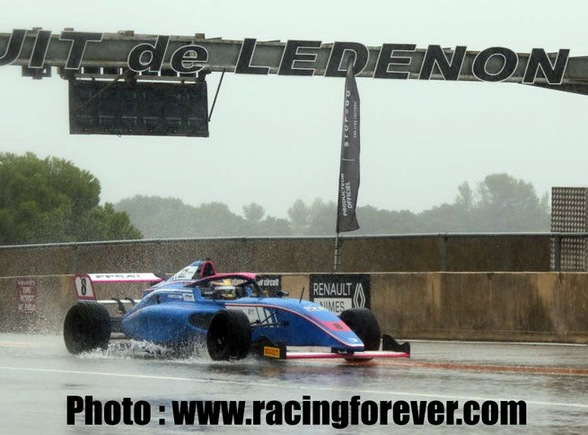 Un violent orage est tombé sur le circuit de Lédenon Un violent orage est tombé sur le circuit de Lédenon