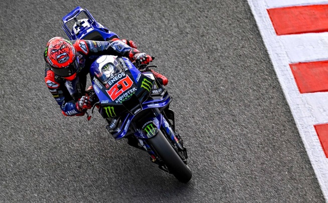 Fabio Quartararo (à l'image) termine 8e, Zarco 9e