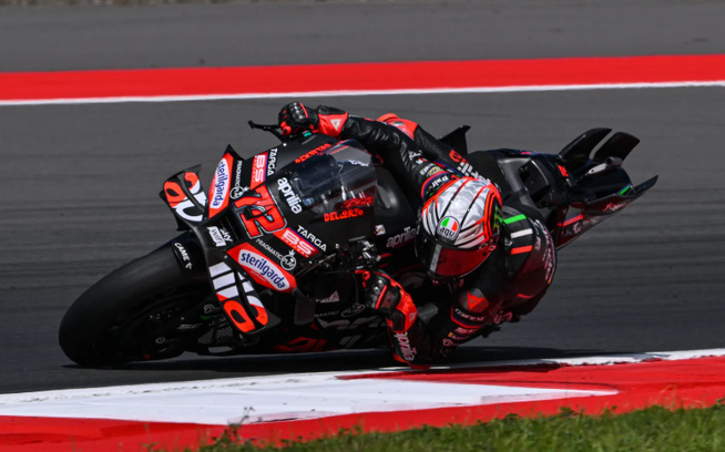 Bezzecchi le plus rapide © www.motogp.com Bezzecchi le plus rapide © www.motogp.com