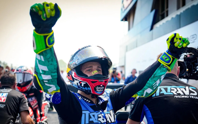 Moreira reste en course pour le titre © www.motogp.com Moreira reste en course pour le titre © www.motogp.com