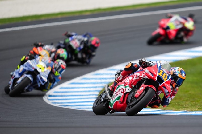 Marini se rapproche de Zarco au championnat (Photo Honda Racing) Marini se rapproche de Zarco au championnat (Photo Honda Racing)