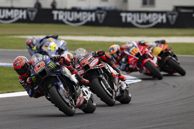 Le calvaire de Fabio Quartararo lui aura fait perdre 10 places ! (Photo Yamaha) Le calvaire de Fabio Quartararo lui aura fait perdre 10 places ! (Photo Yamaha)