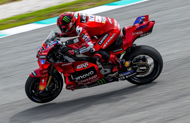 Bagnaia signe la pole et la victoire du sprint (Photo Ducati) Bagnaia signe la pole et la victoire du sprint (Photo Ducati)