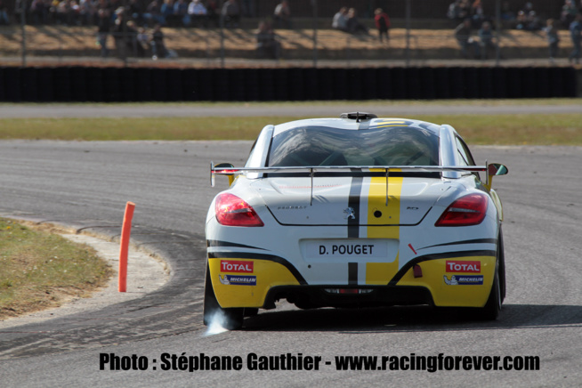 David Pouget à l'attaque à Nogaro David Pouget à l'attaque à Nogaro