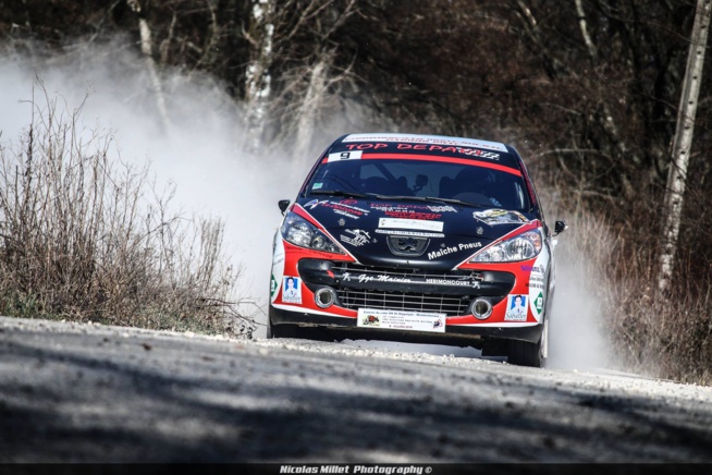 Un bon résultat au rallye Franche Comté (Photo Nicolas Millet) Un bon résultat au rallye Franche Comté (Photo Nicolas Millet)