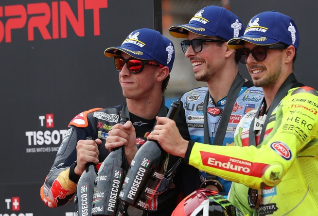 Le top 3 du dernier sprint de l'année (Gold&Goose Red Bull Content pool)