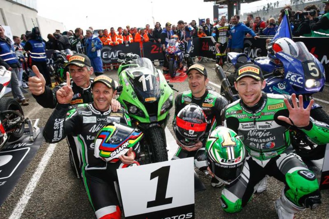 13e victoire d'une Kawasaki au Mans 13e victoire d'une Kawasaki au Mans