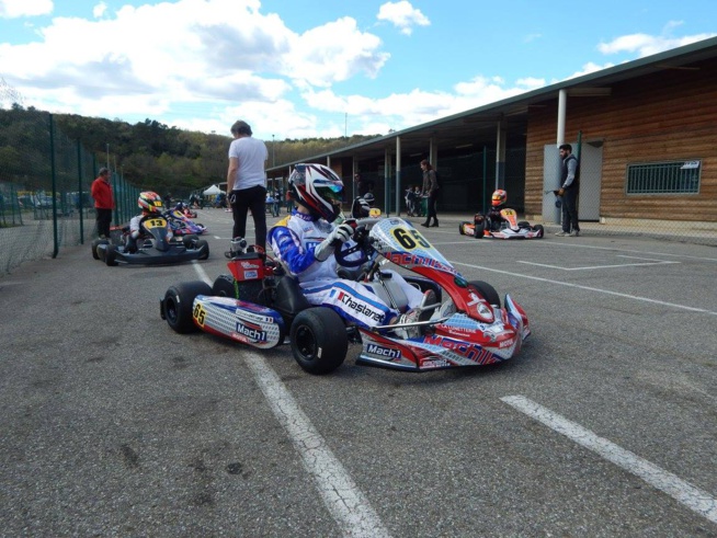 Karting Nationale : Top 10 à Ales pour Lorys Chastanet-Comiti