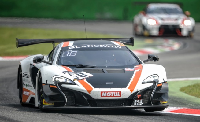 La McLaren victorieuse à Monza (Photo A.Camblor)
