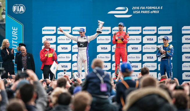 Vergne sur le podium parisien Vergne sur le podium parisien