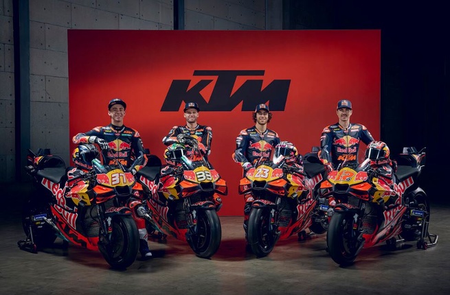 L'armada KTM/TECH3 L'armada KTM/TECH3