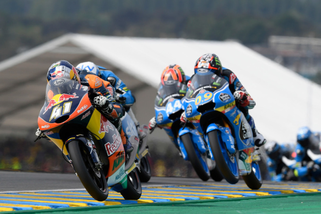 Moto3 : La baraka pour Brad Binder