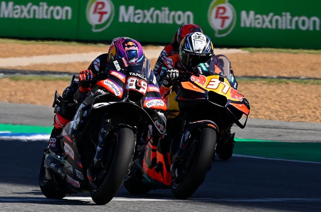 Jorge Martin s'est battu aux avant-postes pour ce premier GP (Gold1Goose Red Bull Content Pool) Jorge Martin s'est battu aux avant-postes pour ce premier GP (Gold1Goose Red Bull Content Pool)