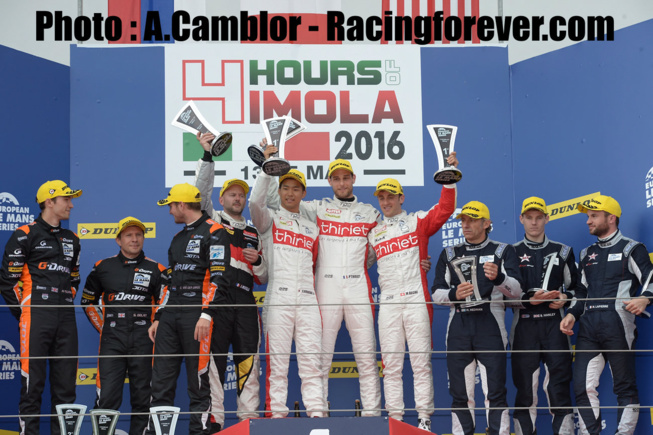 Le podium LMP2 Le podium LMP2