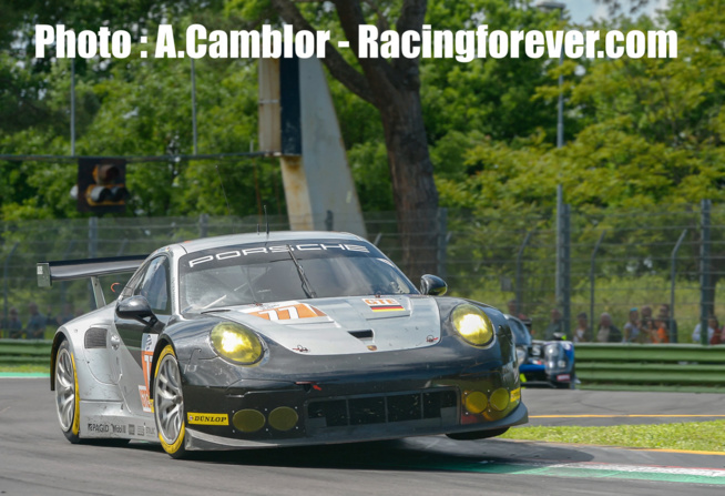 La Porsche #77 vainqueur en LMGTE