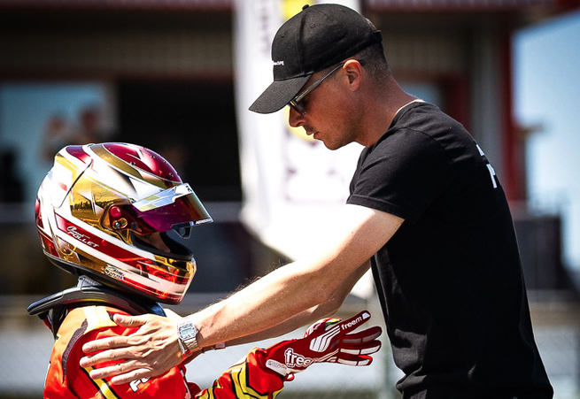 Pierre Loubère partage désormais son expérience de champion