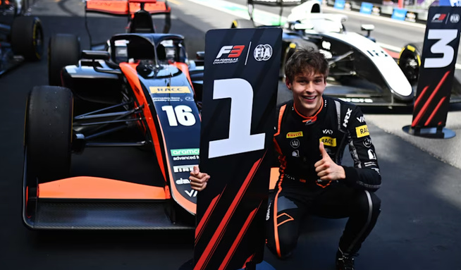 La première victoire de la saison pour Del Pino © FIA F3 La première victoire de la saison pour Del Pino © FIA F3