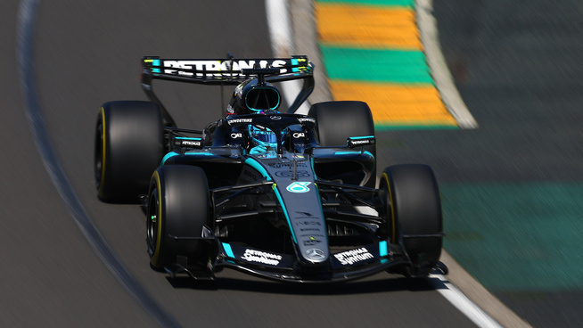 Russell en favori © AMG Mercedes F1 Russell en favori © AMG Mercedes F1