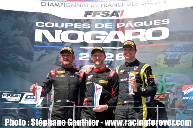 Le premier podium TCR de l'année