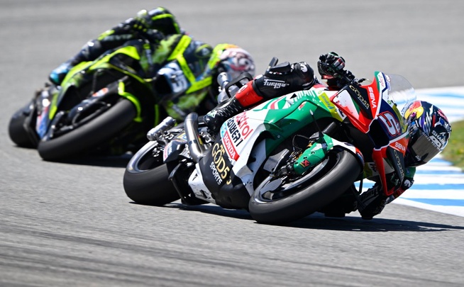 Johann Zarco est le seul à performer avec la Honda (Photo Gold&Goose  RedBull Content Pool)