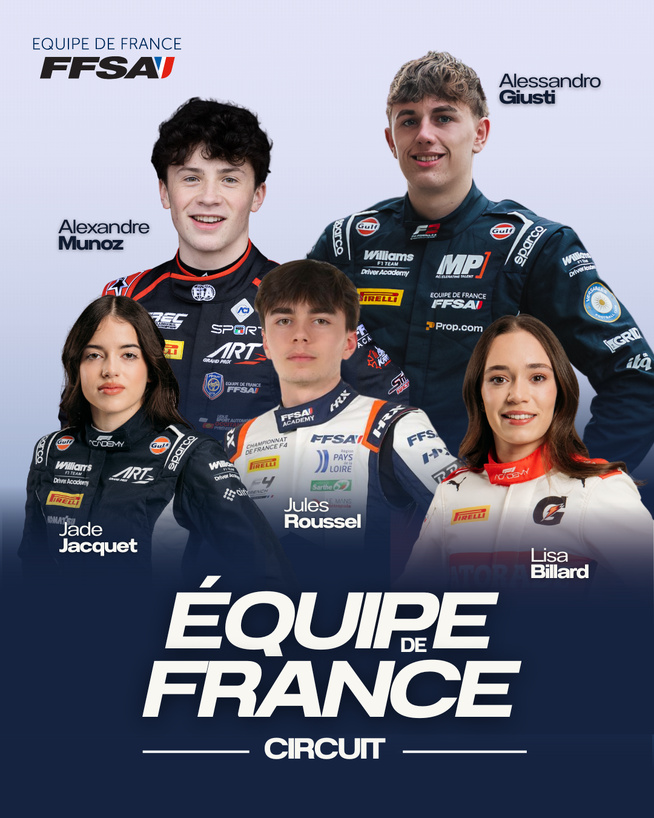 FFSA : Equipes de France 2026 FFSA : Equipes de France 2026