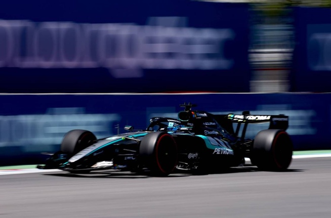 Russell s'impose dans le sprint du Canada (Photo Daimler Group) Russell s'impose dans le sprint du Canada (Photo Daimler Group)