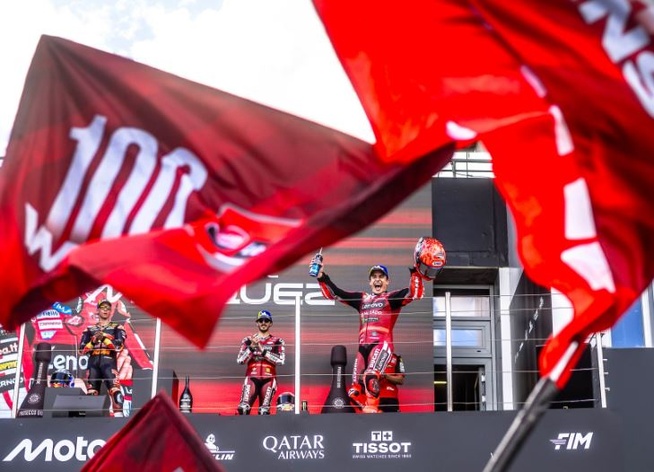 On ne pouvait rêver mieux dans le clan Ducati