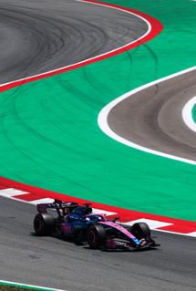 Les deux Alpine dans les points © Alpine F1 Les deux Alpine dans les points © Alpine F1