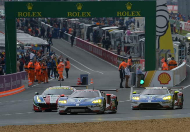 Ford et Ferrari se bataillent en tête du GT Pro (Photo A.Camblor)