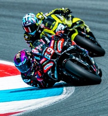 Martin n'a rien pu faire contre les pilotes du team satellite Aprilia Martin n'a rien pu faire contre les pilotes du team satellite Aprilia