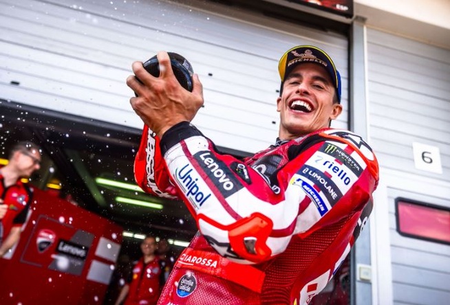 Marc Marquez ne pouvait rêver mieux
