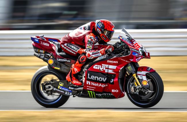Les pilotes Ducati ont souffert