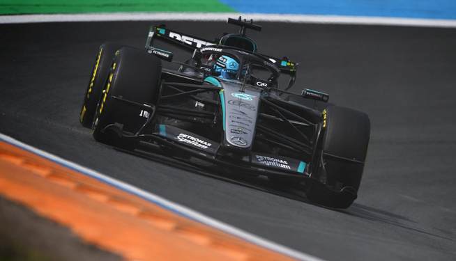 Russell a dominé la course sprint © Mercedes F1