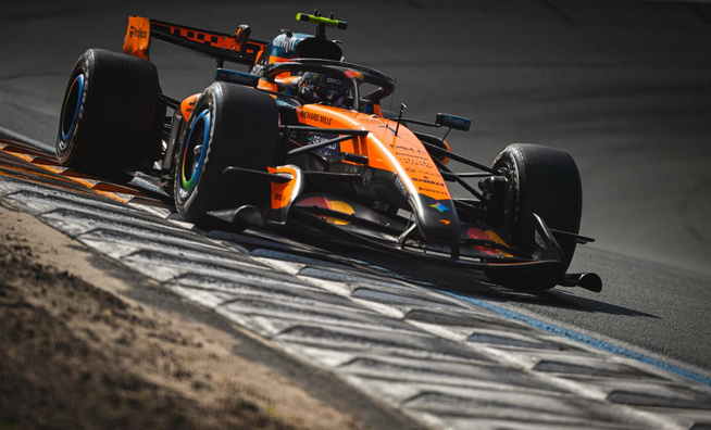 Norris fait une belle rentrée © McLaren F1