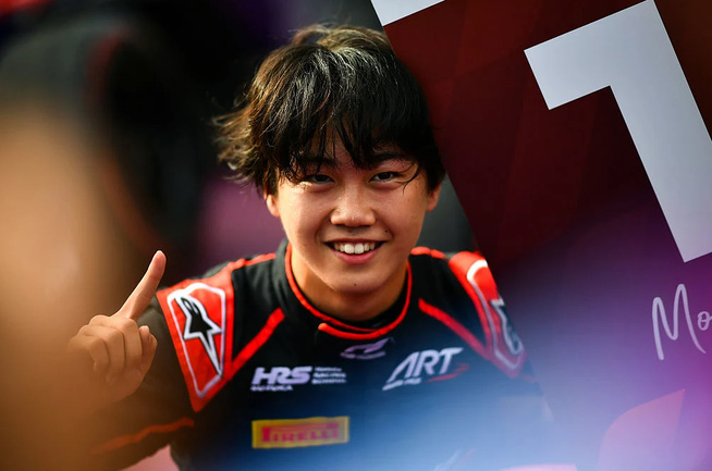 Kato a été très intelligent en course © FIA F3