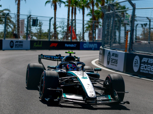 Antonelli solide sur le Madring © AMG Mercedes F1